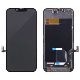 Écran Complet Lcd + Tactile Iphone 13. Écran Dur Oled Iphone 13. Écran De Rechange Avec Panneau Tactile + Digitaliseur Pour Réparer L'écran Cassé De L'iphone 13 (A2482, A2631, A2633, A2635). Luminosité, Réponse Du Digitaliseur, Pas De Pixels Morts.