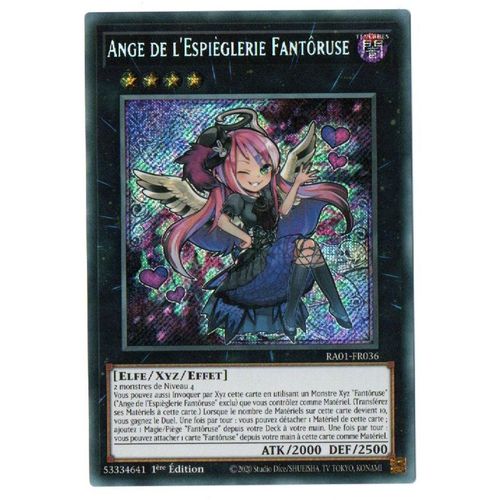 Yu Gi Oh! - Ra01 Fr036 - Ange De L'espiegle Fantoruse - Secret Rare -