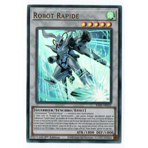 Yu Gi Oh Ra01 Fr032 Robot Rapide Ultra Rare