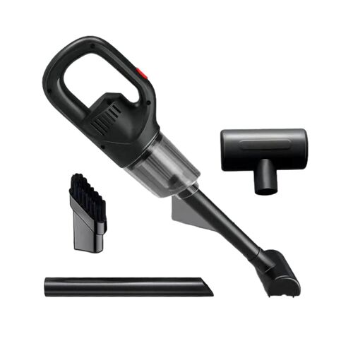 Aspirateur de charge sans fil Collecteurs de poussière suspendus légers faciles à utiliser pour salle de bain Style noir