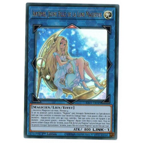 Artemis Jeune Fille De La Lune Magistus - Ra01-Fr049 - Ur - Vf - Yu Gi Oh