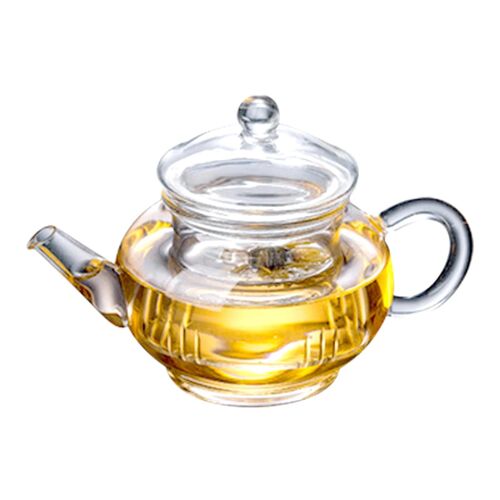 250ml / 600ml / 1000ml Théière En Verre Épaissi Théière Élégante Et Légère Pour Thé Parfumé Thé Vert 250ml