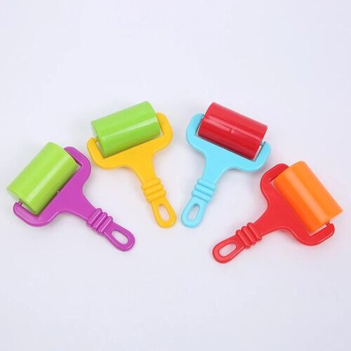 Rouleau De Peinture Au Diamant 5d Rouleau En Caoutchouc En Plastique Bricolage Argile Argile Aplatissement Pressage Outils De Lissage Nouveau