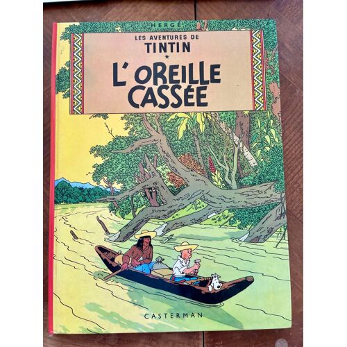 Les Aventures De Tintin L’Oreille Cassée Cote Officielle 1966 Dr