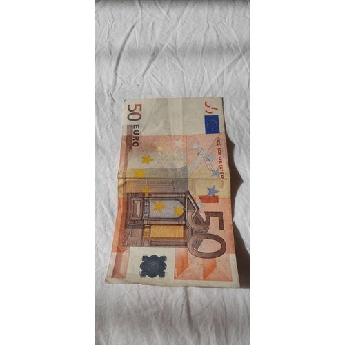 Billet 50€ Rare Signature Trichet Serie Z