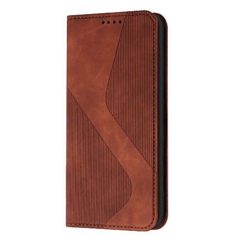 Étui Pour Oneplus Nord N200 5g Titulaire De Fentes Pour Cartes Portefeuille Portefeuille, Cuir Pu Magnétique Folio Flip - Le Brun