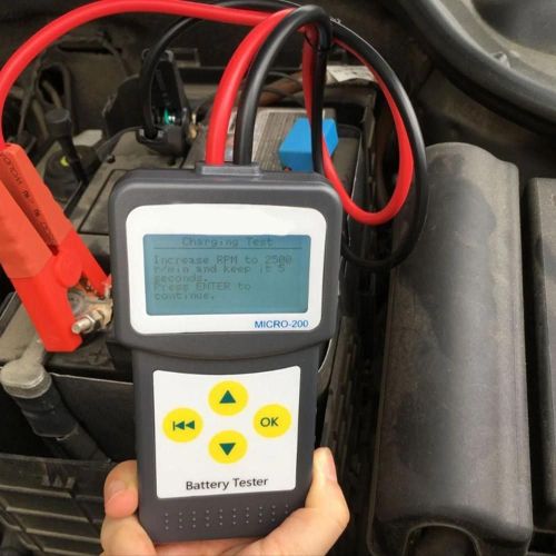 Testeur De Batterie De Voiture Automobile Analyseur De Batterie Cca Numérique Outil De Diagnostic 12v