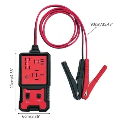 Automobile 12v Relais Testeur Détection Instrument De Diagnostic Auto Car Batterie Checker Outil Relais Testeur Kit Automobile