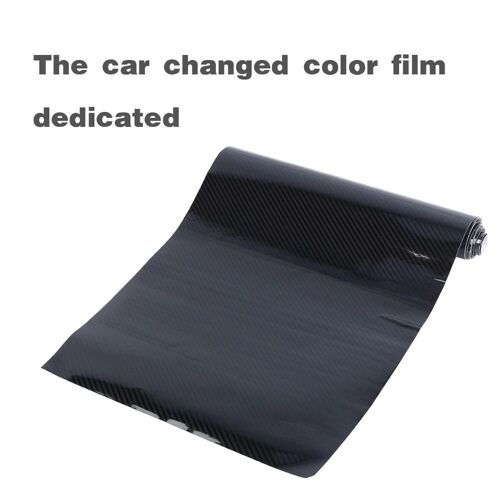 1.52 * 0.3m Brillant Noir Brillant Voiture Auto Autocollant Feuille Film Wrap Décalcomanie Décoration