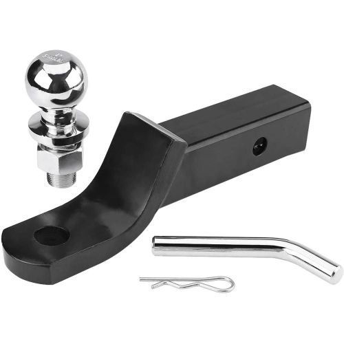 Remorque 2 Pouces / 50mm Remorque Ball Mount Récepteur D'attelage Pour Le Remorquage D'un Camion De Caravane À Barre De Remorquage