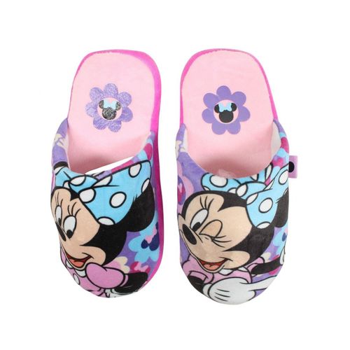 Pantoufle Imprimé Minnie Rose