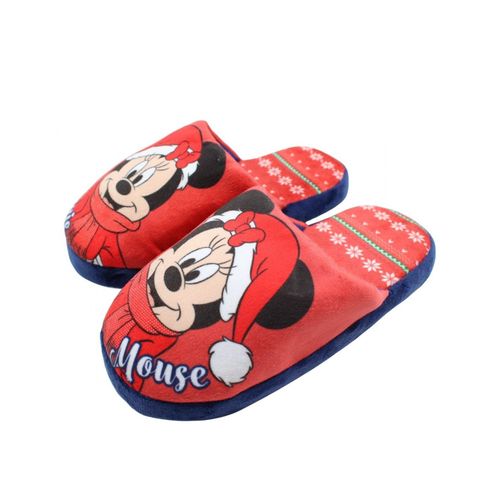 Pantoufle Imprimé Mickey Rouge/noir
