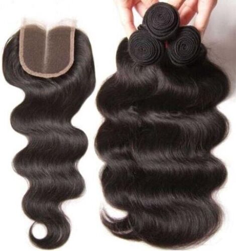 Kit 4 Bundles De Cheveux Humains Indian Body Wave 3x 100 Gr (50,80cm) 20inch + 1 