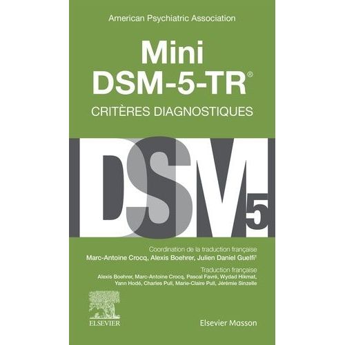 Mini Dsm-5-Tr - Critères Diagnostiques