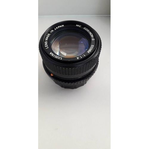 COSINA MC COSINON-S 50 mm F 1.4 monture PENTAX K