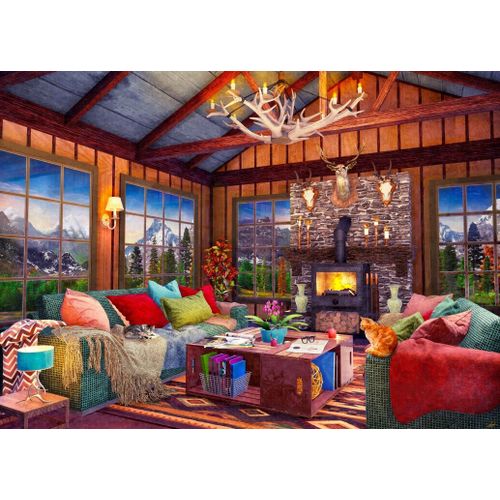 Cabin Holiday Home - Puzzle 500 Pièces