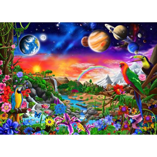 Cosmic Paradise - Puzzle 500 Pièces