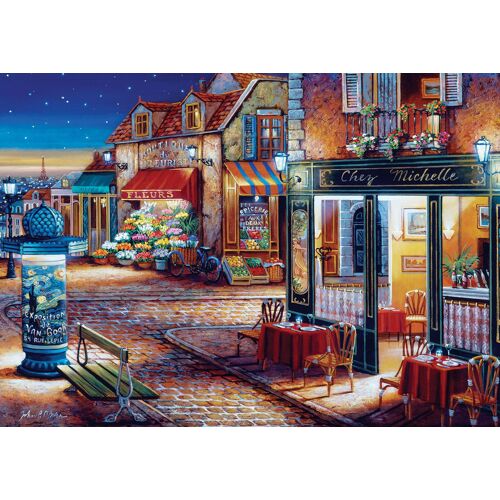 Café Chez Michelle - Puzzle 500 Pièces