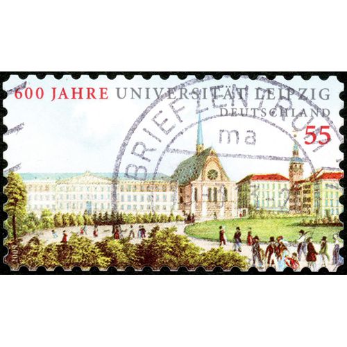 Timbre Oblitéré Deutschland, 600 Jahre Universität Leipzig, 2009, 55