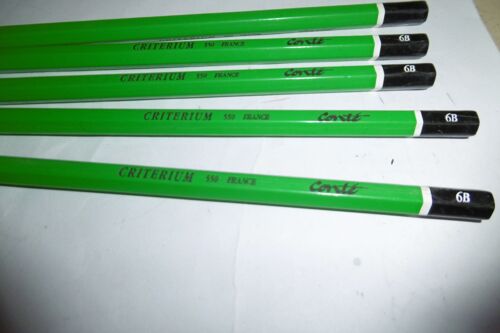Crayon À Papier " 6b " Criterium 550 Conte Lot De 5