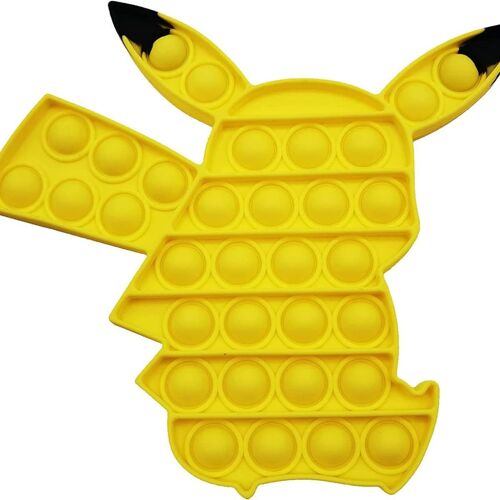 Pikachu - Jouet Pop Fidget Pour Enfants Et Adultes - Fidget Anti-Stress - Klb