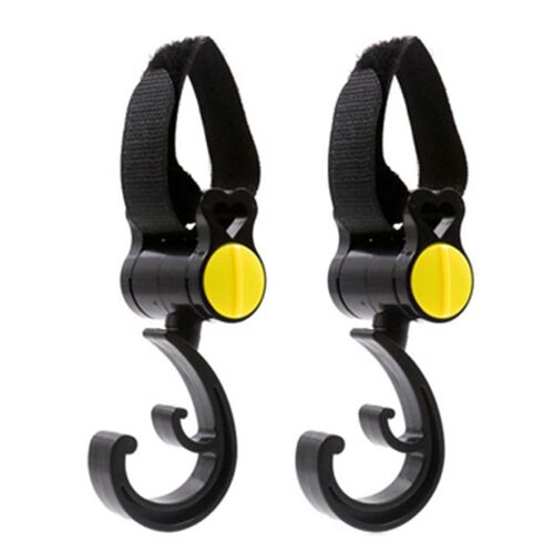 Crochet de chariot pour bébé, multifonctionnel, résistant au poids, pivotant, Style1 KLB