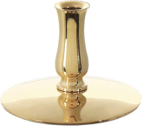 KALANKA-1x Porte-bougie laiton doré Chandelier Bougies rituelles fines en cire d'abeille jusqu'à Ø6,7mm Chandelier Mariage 6731