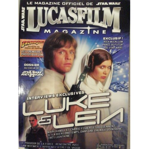 Lucasfilm Magazine N 69 Janvier Fevrier 2008 / Luke Et Leia