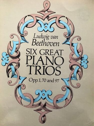 L.Van Beethoven Six Great Pianos Trios Op1,70, 97