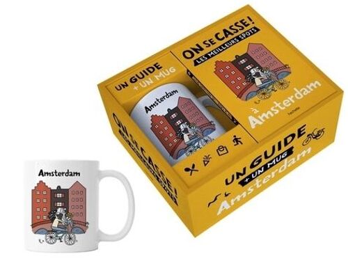 On Se Casse À Amsterdam - Coffret Avec 1 Guide + 1 Mug