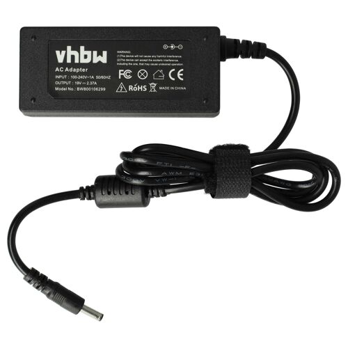 vhbw 1x Bloc d'alimentation compatible avec Asus ZenBook UX31A-R4002V, UX31A-DH71-CB, UX31A-DH71-CA, UX31A-DH71, UX31A-DH51 ordinateur portable, 45 W