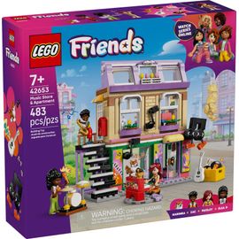 LEGO Friends - Le magasin de musique et l'appartement - 42653