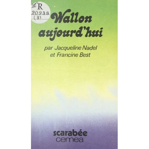 Wallon D'aujourd'hui