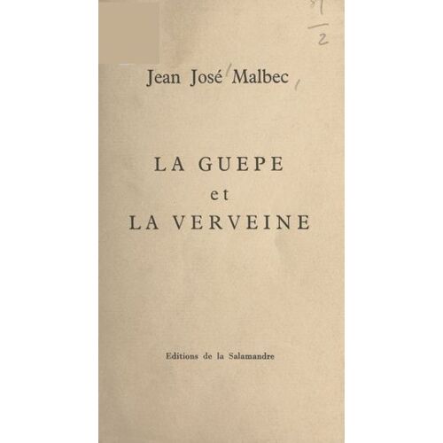 La Guêpe Et La Verveine