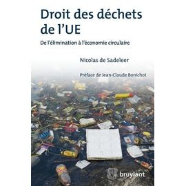 Droit Des Déchets De L'ue - De L'élimination À L'économie Circulaire