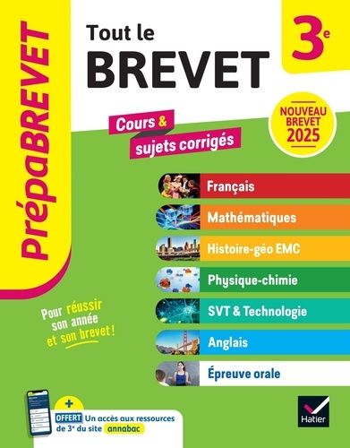 Tout Le Nouveau Brevet 3e
