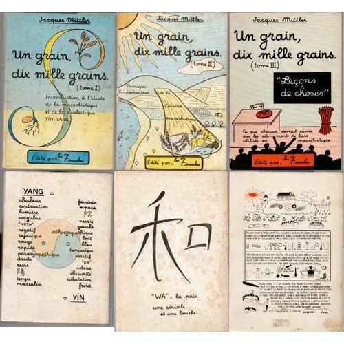 Un Grain, Dix Mille Grains Tome 1-2-3 - Jacques Mittler - 1982