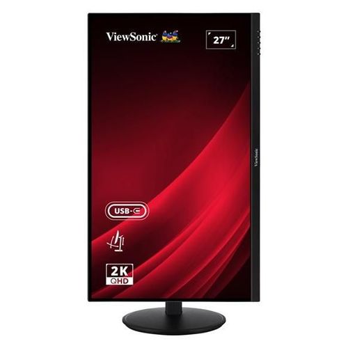 ViewSonic VG2709-2K-MHDU-2 - Écran LED - 27" - 2560 x 1440 QHD @ 100 Hz - IPS - 350 cd/m² - 1000:1 - HDR10 - 4 ms - HDMI, DisplayPort, USB-C - haut-parleurs