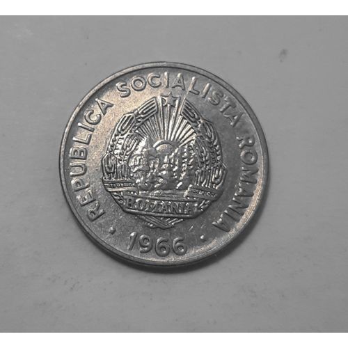 15 Bani Les Armoiries De La République Socialiste De Roumanie 1966 Rou_06