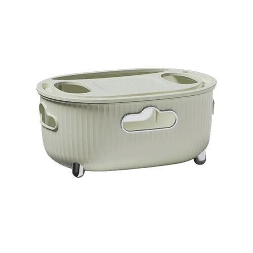 Routeur WiFi sans fil Boîte de rangement Prise d'alimentation de bureau Organisateur de câble pour le café à la maison,premier étage