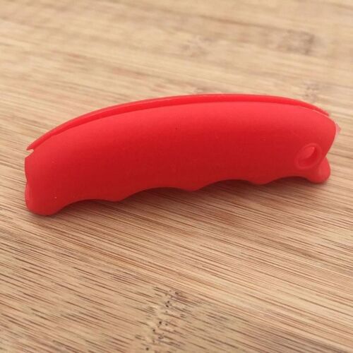 Porte-Sac En Plastique Porte-Poignée En Silicone Solide Porte-Poignée Pour Sac En Plastique D'épicerie Sacs À Provisions Sac À Ordures Rouge