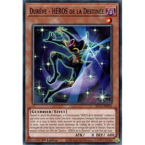 Yu Gi Oh Blc1 Fr053 Durêve Héros De La Destinée