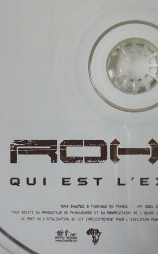 Rohff . Qui Est L'exemple . Cd Sans Pochette