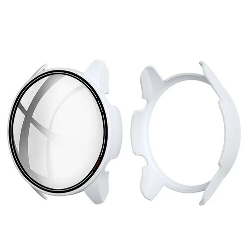 Housse De Protection De Montre Intelligente Pour Montre Mi Color Watch Tempered Film Bumper Shell Protector Watch Strap & Watch Not Included Blanc