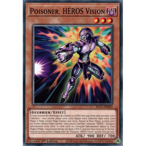 Yu Gi Oh Blc1 Fr083 Poisoner Héros Vision