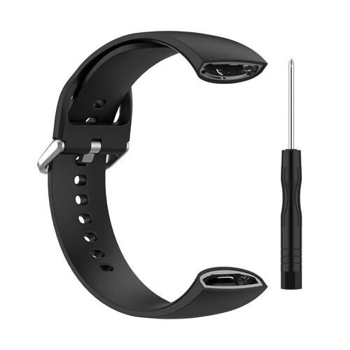 Remplacement Du Bracelet En Silicone Souple Pour Montre Intelligente Amazfit X Bracelet Remplaçable Avec Mini Tournevis 2 Tailles Noir,Pour Homme