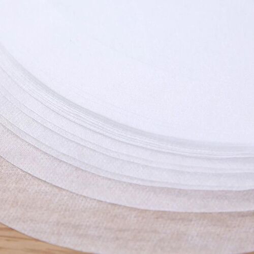 30pcs Papier D'huile Alimentaire Membrane D'absorption D'huile Tampons 18 Cm De Diamètre Papier Absorbant D'huile De Soupe Pour La Cuisine Nouveau