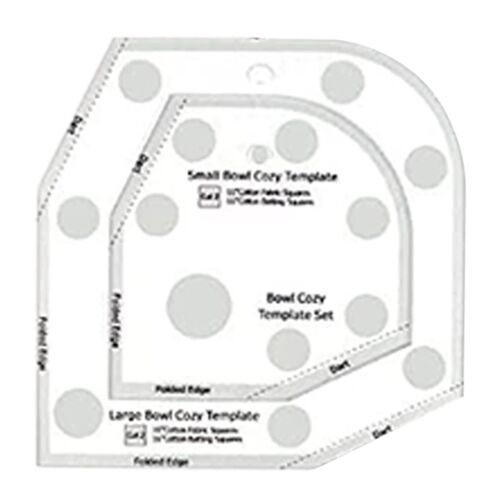 Modèle De Bol Confortable Pour Les Aliments Chauds / Froids Rack Bol Réutilisable Wrap Modèle De Modèle De Couture Pour Bricolage Art Craft Petite Taille