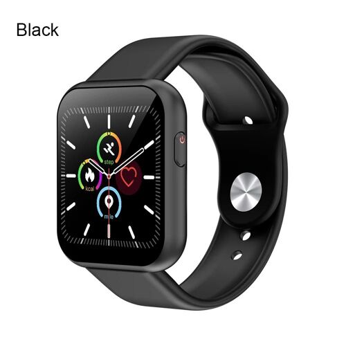 Montre Intelligente Smartwatch Pour Téléphones Montres Intelligentes Écran Tactile Avec Appareil Photo Montre Bluetooth Téléphone Avec Fente Pour Carte Montre Noir