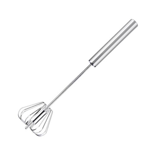 Fouet À Oeufs Rotatif De Type Presse Manuelle Poignée Antidérapante Mélangeur D'aliments Pratique Pour La Cuisson De Petite Taille